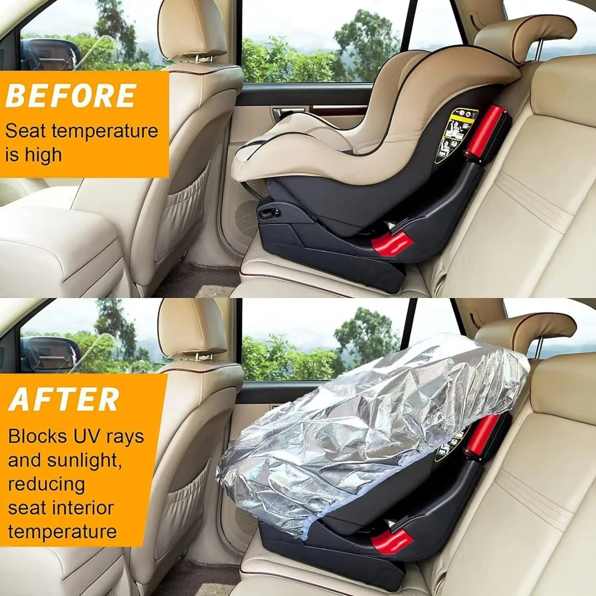 Baby Seat Sun Protection Cover