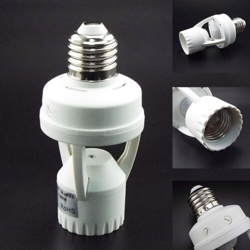 Infrared Motion Sensor Light Socket