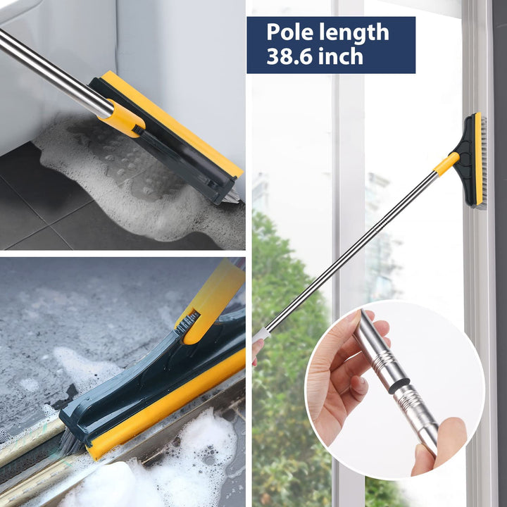 2 In 1 Scrub Cleaning Brush with Soft Scraper