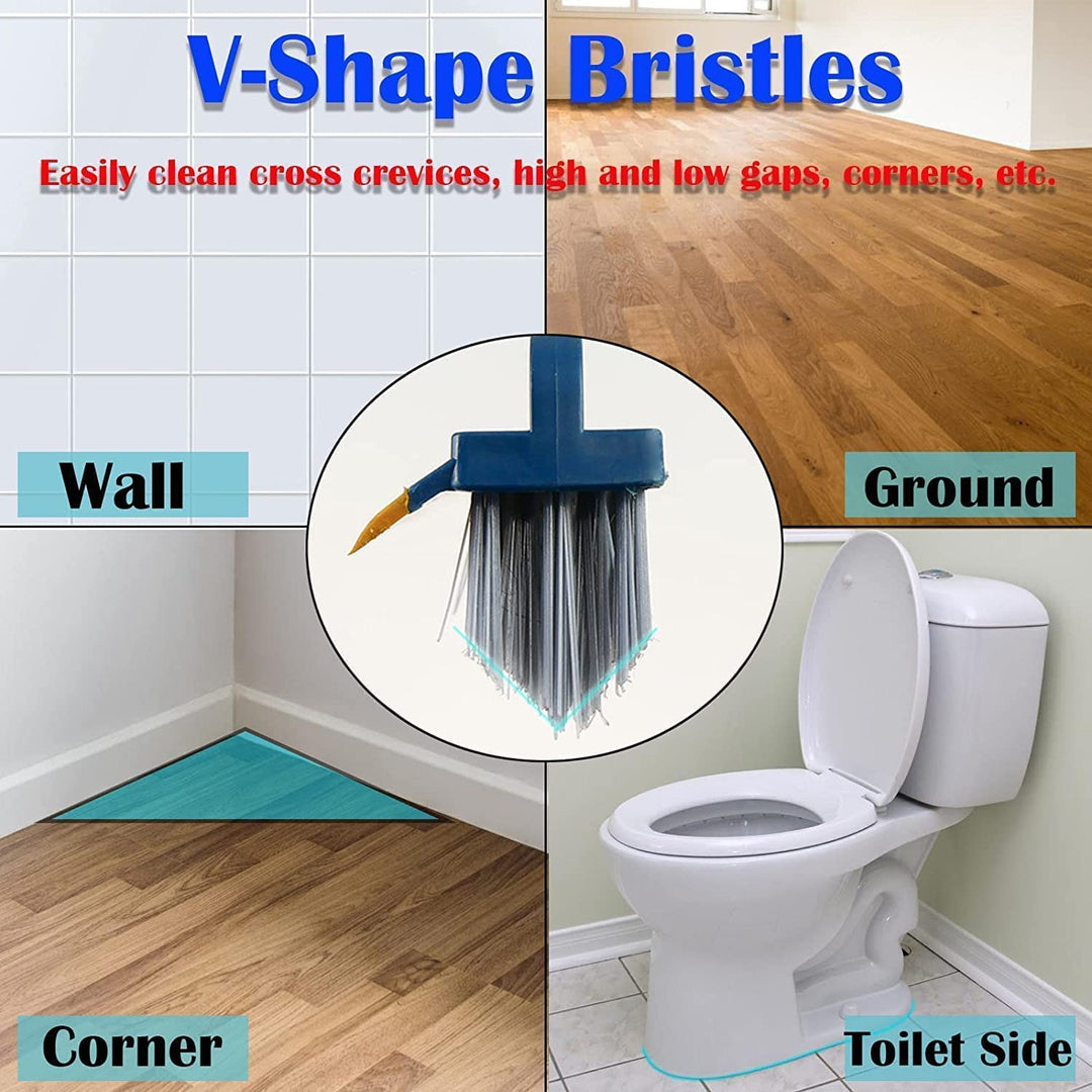 2 In 1 Scrub Cleaning Brush with Soft Scraper