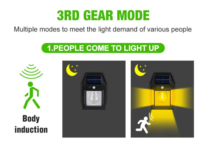 Solar Induction Wall Lamp